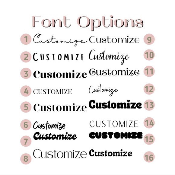 Black custom text crewneck sweatshirt - Picture 3 of 4